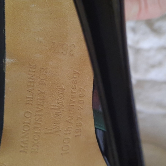 Super sexy Manolo Blahnik patent leather stilettos - Picture 4 of 4